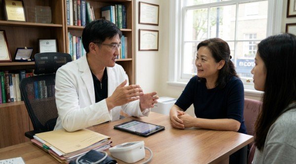 醫師陪伴諮詢守護熟齡媽媽健康 自然微整打造自信的熟齡媽媽健康 溫馨母女互動促進熟齡媽媽健康