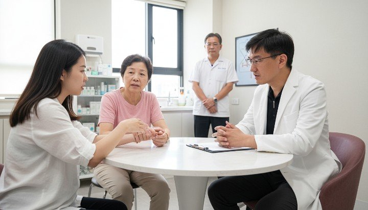 專業醫師講解醫學美容差異化細節 患者諮詢了解醫學美容差異化重要性 診間對談分析醫學美容差異化與美感 萊攸診所提供醫學美容差異化客製方案