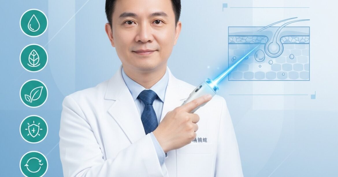 吳芮醫師介紹運動防護技巧中的防曬方法