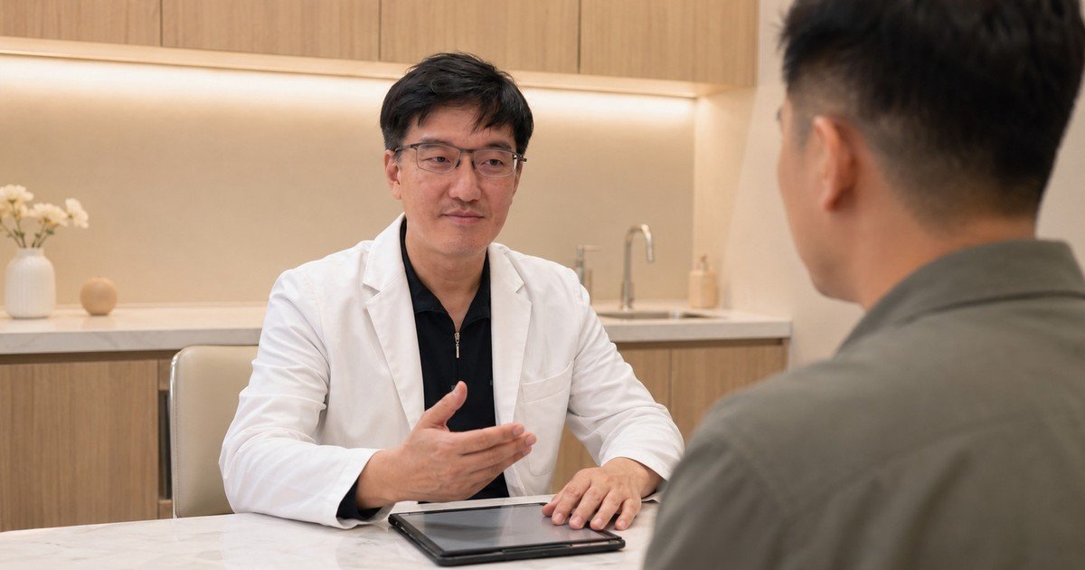 吳芮醫師優缺點分析,醫師在診間專注傾聽患者需求