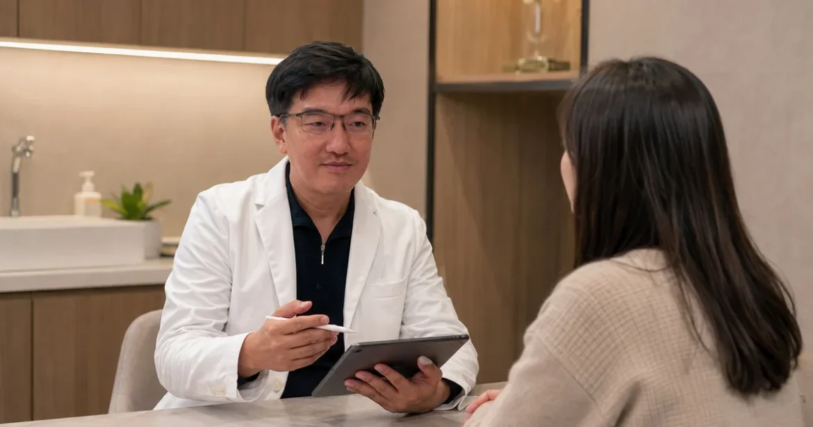 吳芮醫師解析洢蓮絲如何強化下巴與輪廓線，實現立即塑形效果。